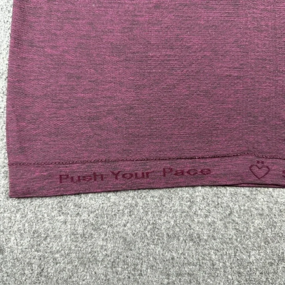 Lululemon Swiftly Tech Racerback Tank Top Heathered Purple Magenta Size 6